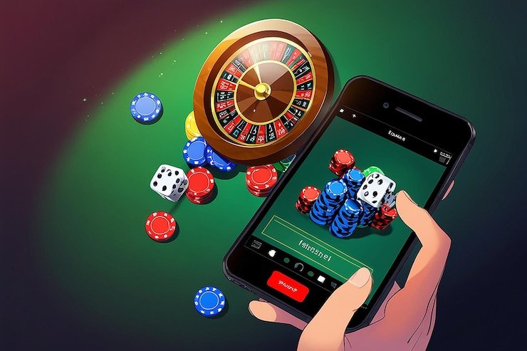 erek76 mobile interface showing live dealer tables and navigation menu